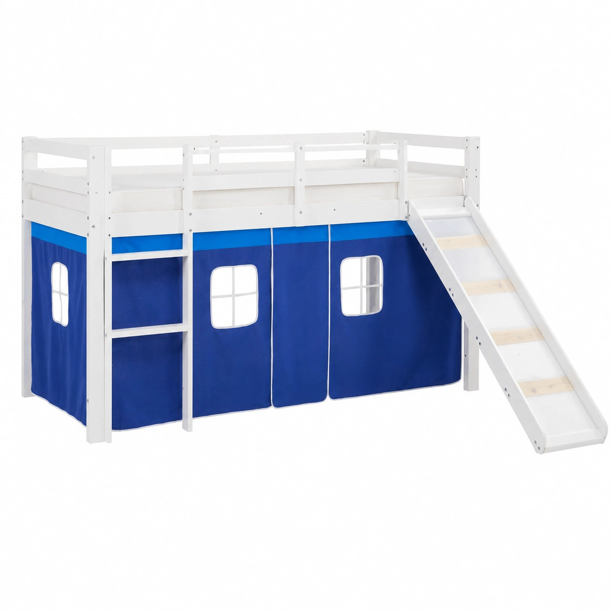 lit-mezzanine-enfant-avec-toboggan-et-rideau-bleu-en-pin-massif-90x200-bolqoy2394dv