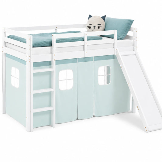 lit-mezzanine-enfant-avec-toboggan-et-rideau-vert-menthe-90x200-cm-vgwwwa2367lj