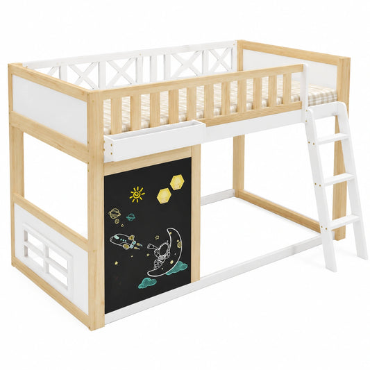 lit-mezzanine-pour-enfant-avec-tableau-et-rangement-ajustable-blanc-gsyuta2373yz