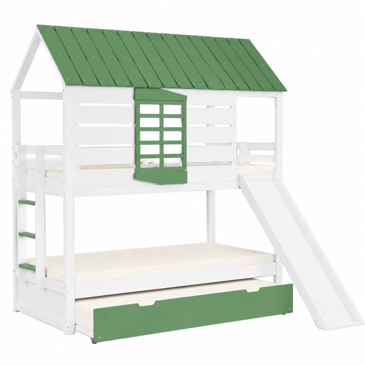 lit-superpose-enfant-avec-toboggan-et-toit-maison-structure-en-bois-blanc-et-vert-qegeio2290cv